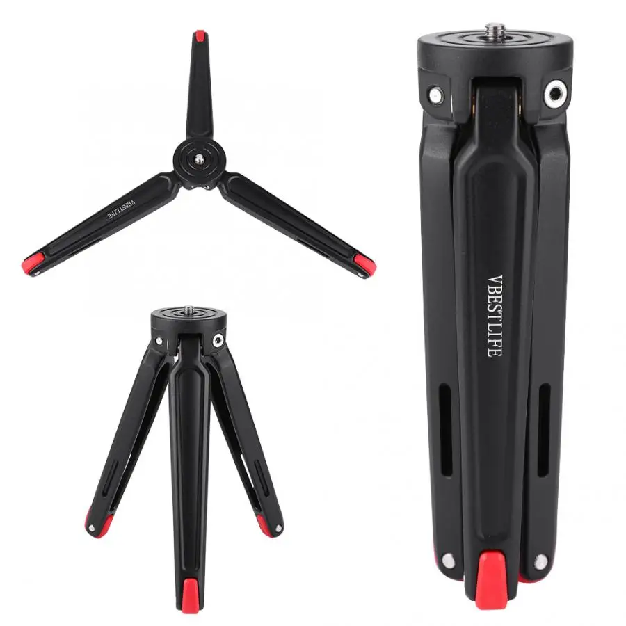 VBESTLIFE Mini Handheld Travel Desktop Tripod Stand Holder for Digital Camera Sports Phone | Электроника