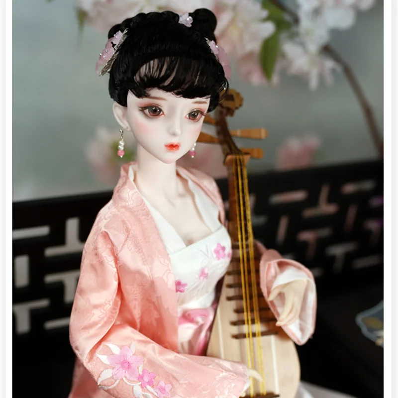 1/3 BJD кукольный шарнир Sheng Minglan с макияжем включает в себя обувь для волос и