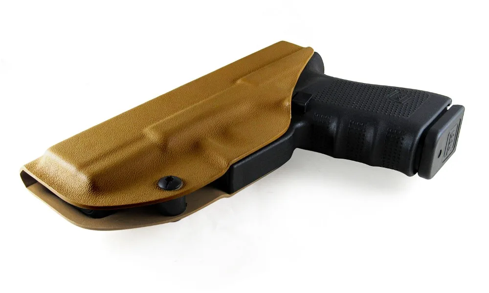 BBF сделать IWB углеродное волокно тканый KYDEX пистолет-кобура: Глок 19 23 25 32 Cz p10c внутри скрытый кейс для пистолета