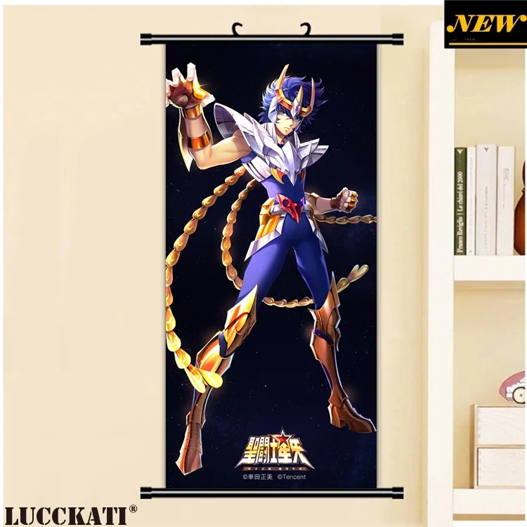 45X95 см святая Сейя Рыцари зодиака Seinto Seiya CAME мультфильм аниме Настенная картина плакат в рулоне холст живопись - Цвет: X
