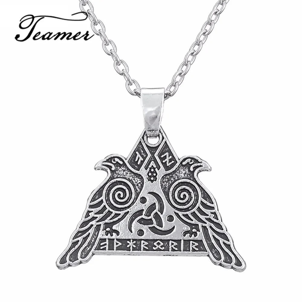 Teamer модная античная подвеска с символикой викингов для мужчин|wiccan jewelry|pendant menviking