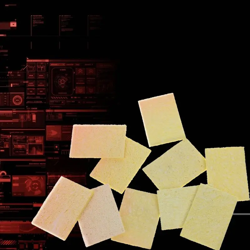 10 шт./партия Heatstable пайки железо Мочалка для чистки высокого Температура