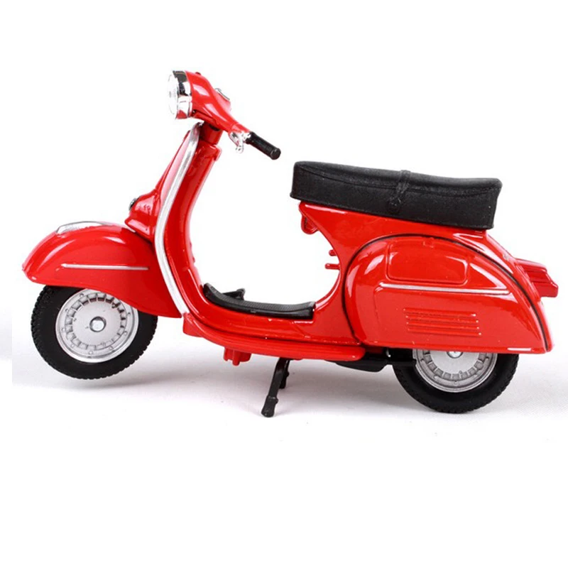 Винтажная игрушечная машинка 1:18 VESPA PIAGIO 1968 GTR Игрушечная модель мотоцикла подарок