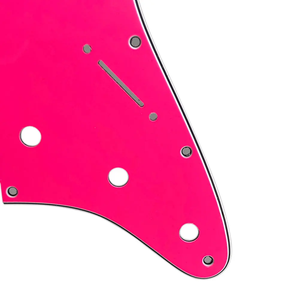 Качественные электрогитары Для США \ Мехико Fd Stratocaster 11 отверстий HSS PAF хамбакер гитара накладка царапина пластина