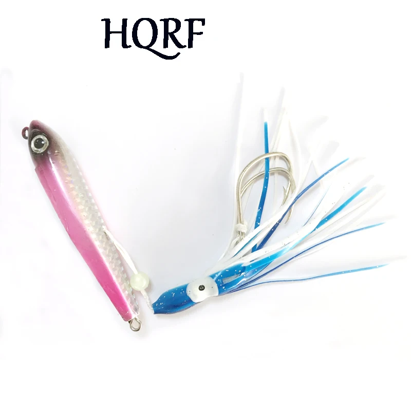 2 шт./лот 150 г приманка для рыбной ловли в виде кальмара морская рыболовная со