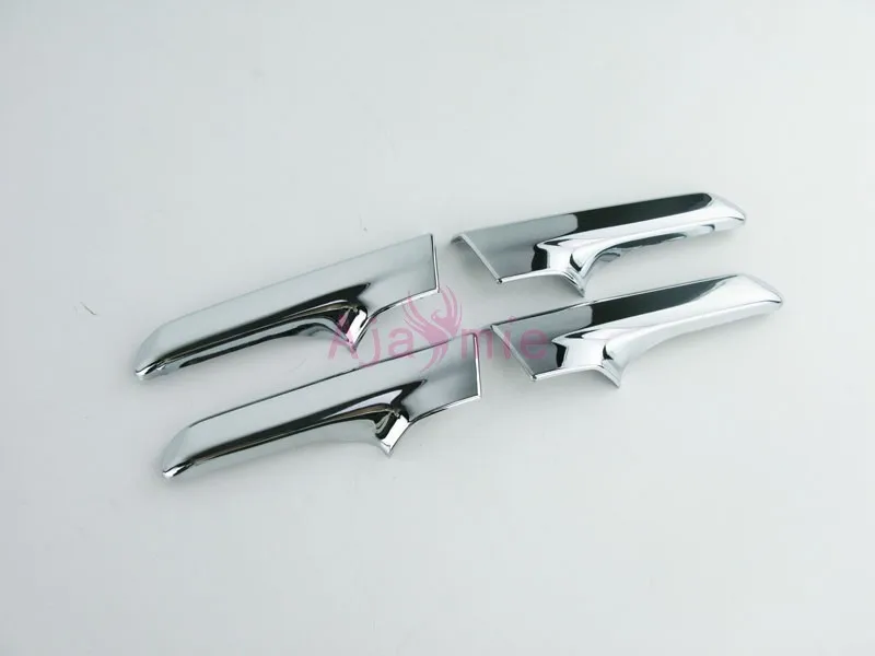 Highlight silver Для Toyota Land Cruiser 150 Prado LC150 FJ150 2010- держатель ручки рулевое колесо крышка передач хромированные аксессуары для стайлинга автомобилей - Цвет: Highlight silver