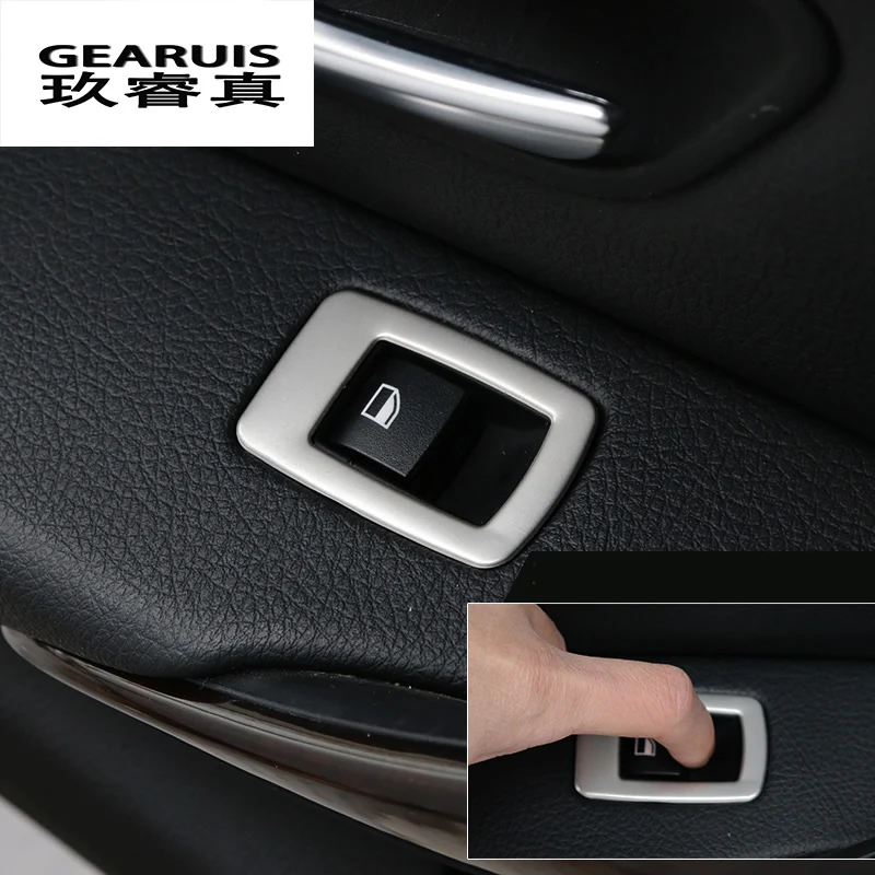 4 шт. двери автомобиля подлокотник панель украшения интерьера окна стекло Лифт