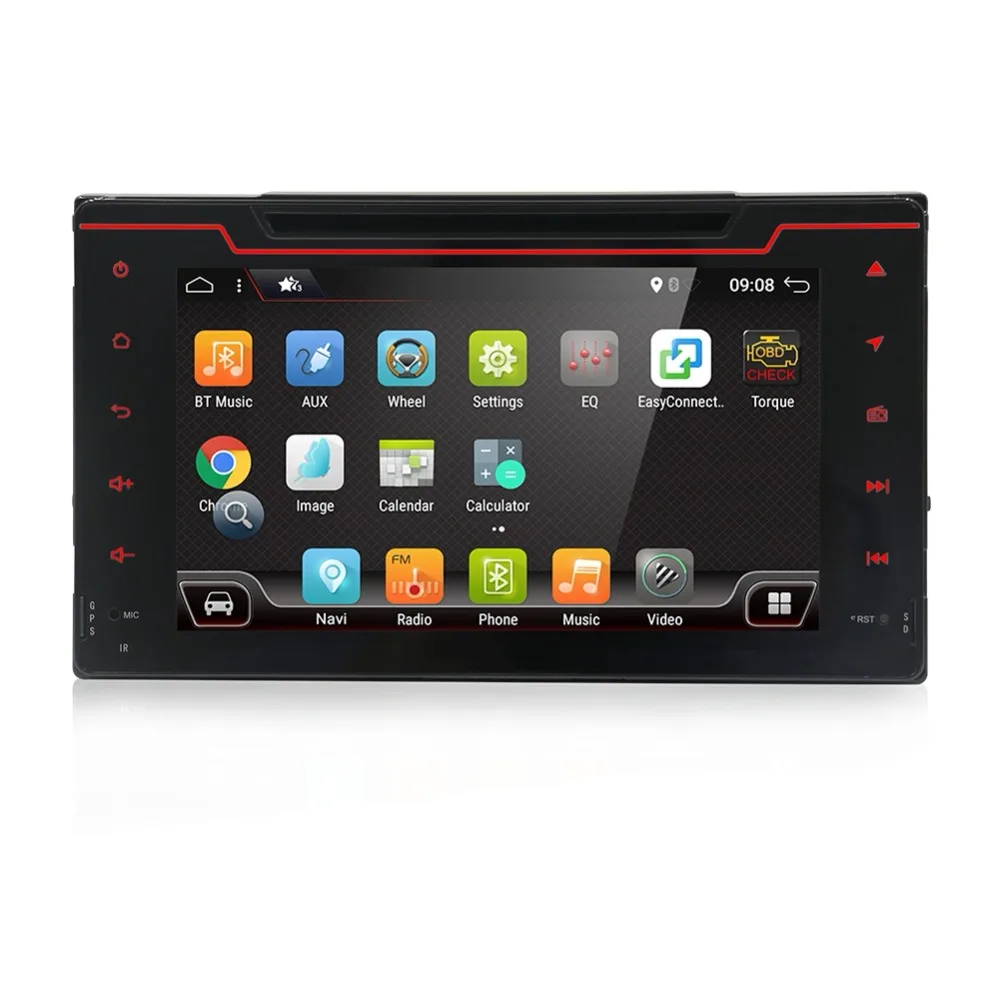 Bosion 2 din аудио автомобиля 8 &quotHD сенсорный экран gps Navi Bluetooth Wi Fi DVD мультимедиа радио