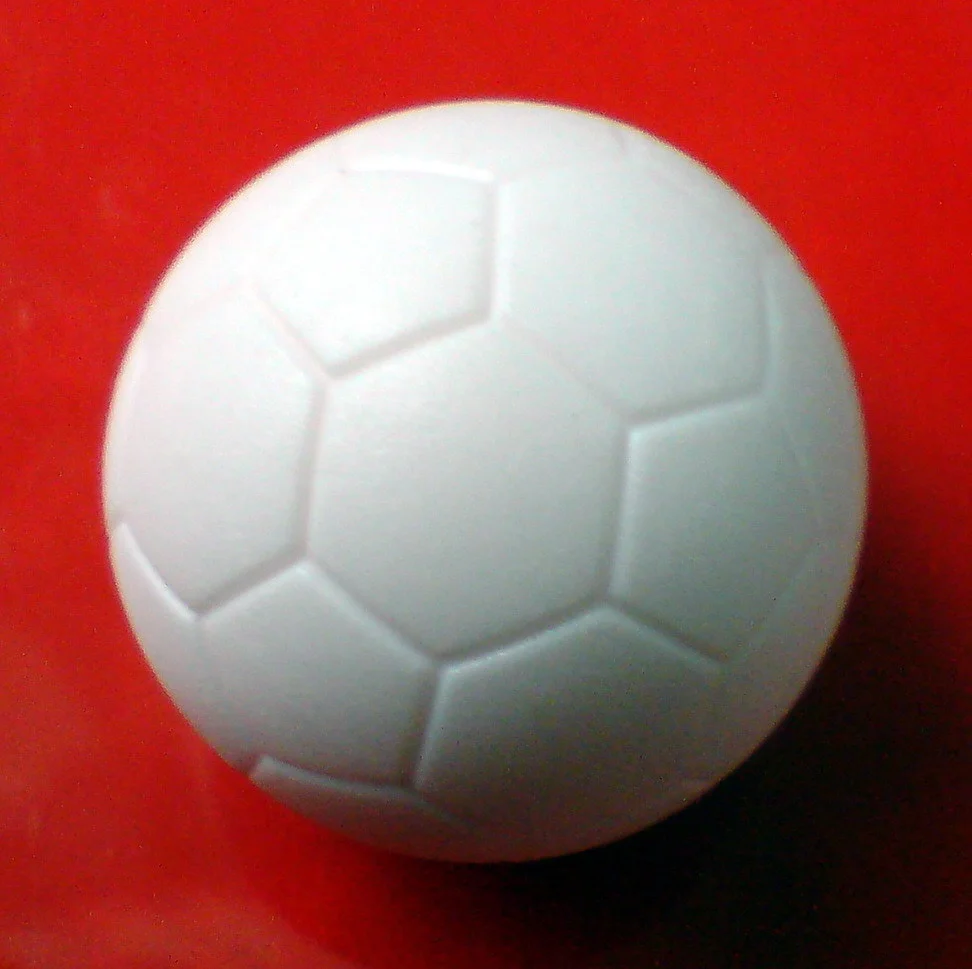 

Free shipping 100pcs/lot NEW 36mm pure WHITE Foosball table soccer table ball football balls baby foot fussball 06