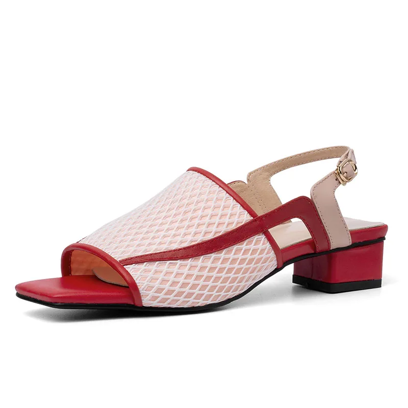 DORATASIA/2019 натуральная кожа Для летних вечеринок элегантная женская спортивная