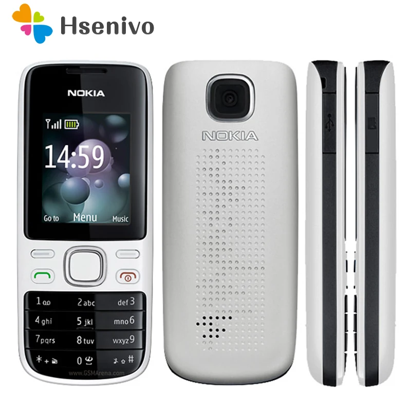Восстановленный Nokia 2690 Оригинальный разблокированный мобильный телефон