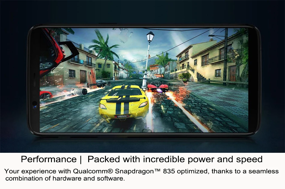 Чехол из ПВХ для Oneplus 5T 6,0" 18:9 AMOLED Полный Экран смартфон 6/8 GB/64 Гб 128 ГБ Snapdragon 835 20MP двойная камера Android 7,1 Face ID телефон nfc