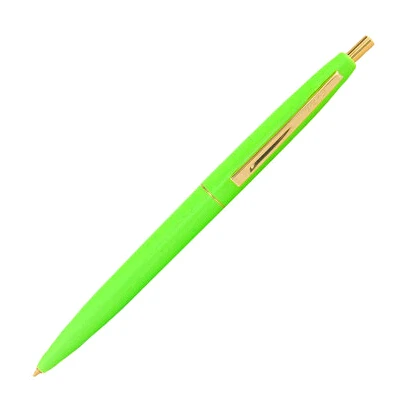 Apple Green Япония Ограниченная серия BIC Классическая цветная шариковая ручка CLIC GOLD 0,7 мм шариковая ручка 1 шт - Цвет: Apple Green