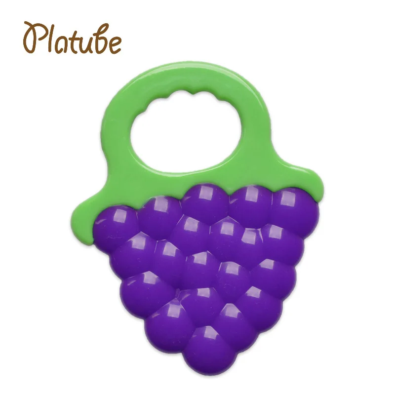 1pc Baby Teething Toys Cute Fruits Silicone Teether Pendant Necklace Accessories Infant Chew DIY | Мать и ребенок
