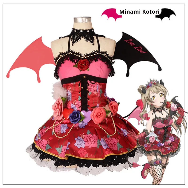 Аниме Love Live! Маскарадные костюмы Маленький Дьявол возбуждение косплей костюм все