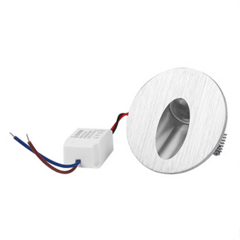 20 шт./лот 3 Вт Led Footlight квадратная настенная лампа для лестницы шаг фойе настенный