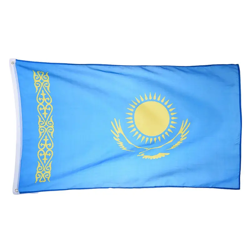 90*150 см Государственный флаг Казахстана офисные активности парад праздник