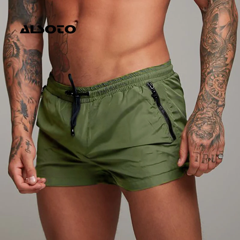 New Mens Sport Running Shorts Summer Bodybuilding Short Pants Quick Dry Men Gym Basketball Tennis Fitness Beach Shorts Man Homme