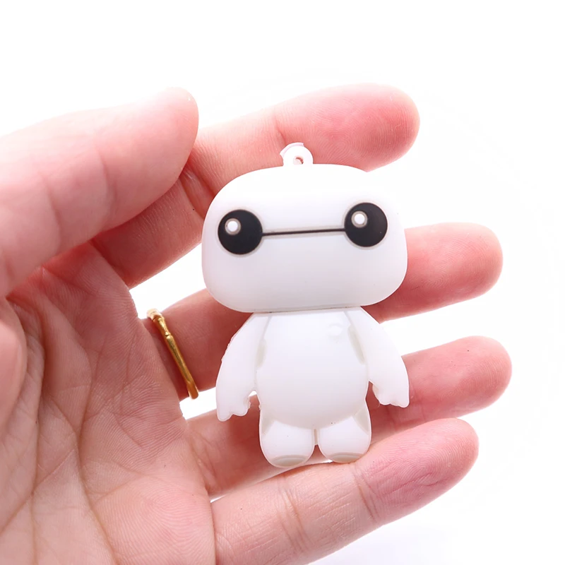 Новый милый Usb флеш-накопитель 128 ГБ мультяшный большой герой 4 8 16 32 64