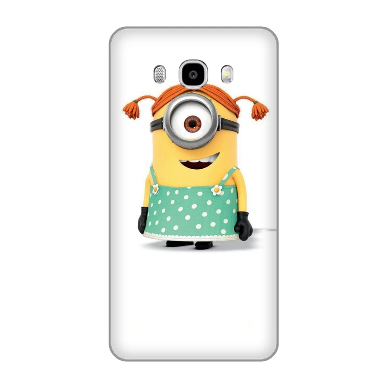 Забавный с миньонами раскладной Мягкий ТПУ чехол для телефона samsung Galaxy S4 S5 S6 S7 S8 S9