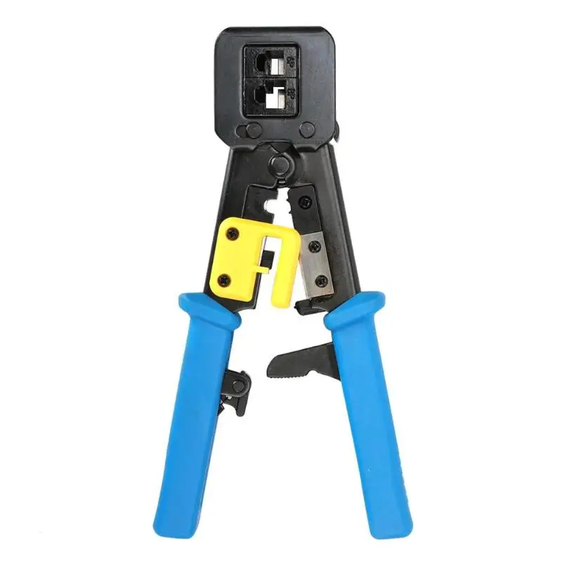 RJ11/RJ45 кабель с кристаллической головкой 6P 8P EZ сетевой резак для зачистки проводов щипцы автоматический UTP/STP терминал обжимной зачистки плоскогубцы