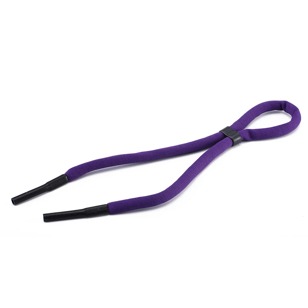 purple Плавающая цепочка для солнцезащитных очков, спортивные очки, шнур, держатель для очков, шнур для очков, шейный ремешок, очки для чтения, веревки, аксессуары для очков - Цвет: purple
