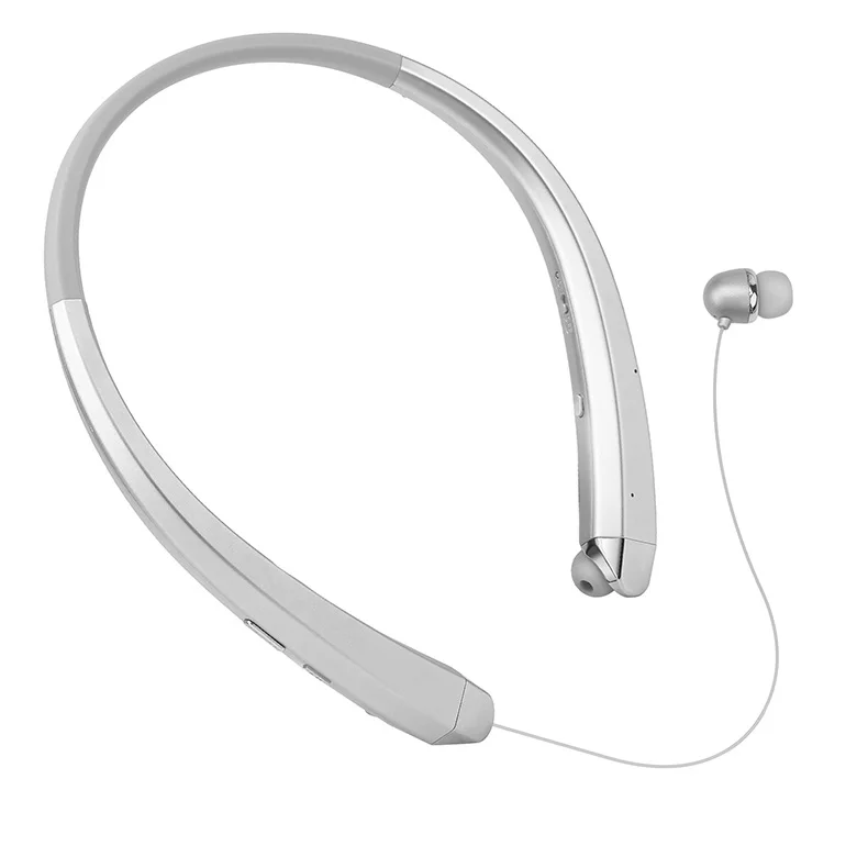 Портативный ожерелье с Bluetooth Спорт стерео беспроводной гарнитура Мода средства ухода за кожей Шеи висит наушники для спортивный бег музыка Handsfree HBS910