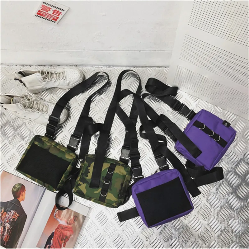 Mihaivina унисекс Оксфорд с двумя карманами Женская поясная сумка мужская
