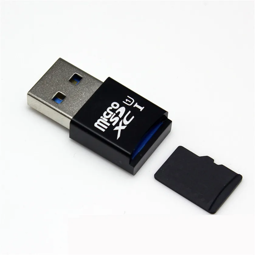 Мини 5 Гбит/с Супер Скоростной USB 3 0 Micro SD/SDXC TF кардридер адаптер 95 | Компьютеры и