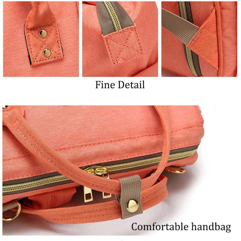 Fashion Mummy Maternity Insulation Bag Large Capacity Nappy Bag Travel Backpack Nursing Bag for Baby Care Women's Fashion Bag