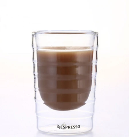 Nespresso Caneca ручная дутая Двойная Стенка сывороточный протеин canecas N эспрессо Кофейная кружка эспрессо Кофейная чашка термостекло