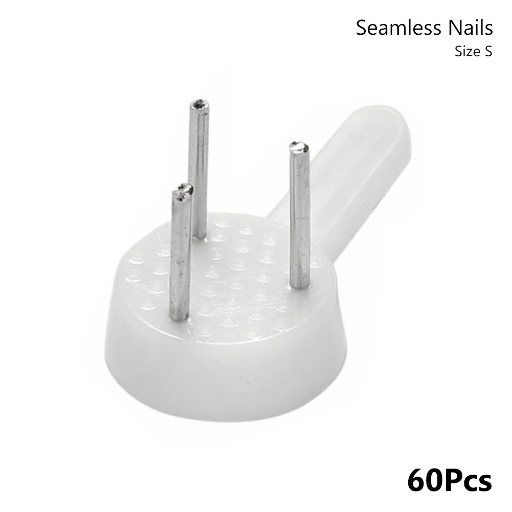 25x14x5mm 60Pcs 60 шт./лот белый пластик Невидимый настенный крючок вешалка бесшовные иглы гвоздь домашний декор для фото рамки часов Лидер продаж - Цвет: 25x14x5mm 60Pcs