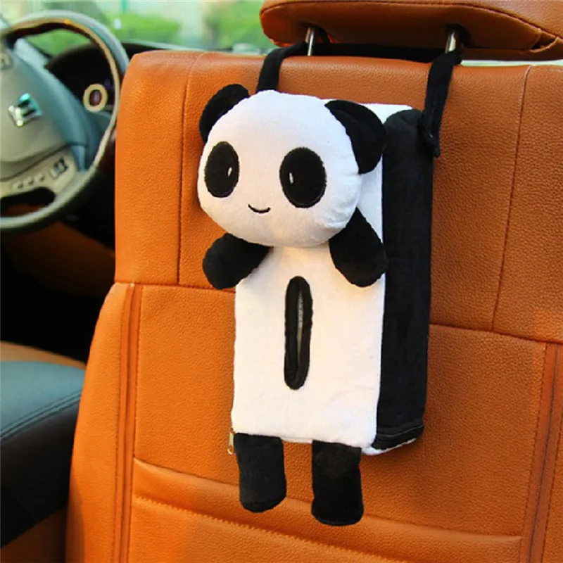 Портативный подвесной автомобильный прямоугольник животные из бумажек коробка