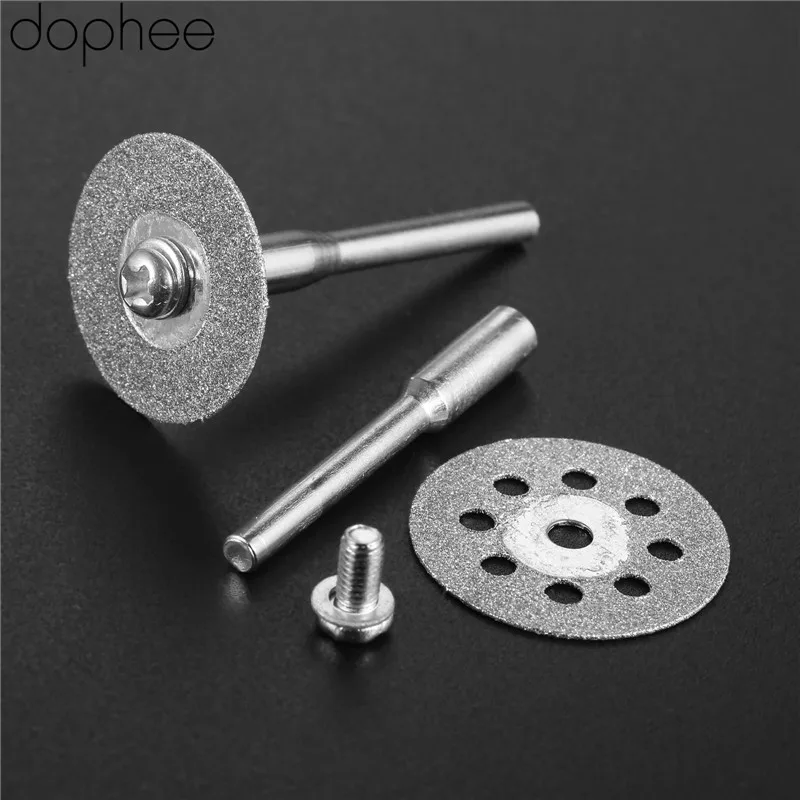 Dophee 16 шт. Dremel аксессуары алмазный режущий диск отрезное лезвие пилы набор колес