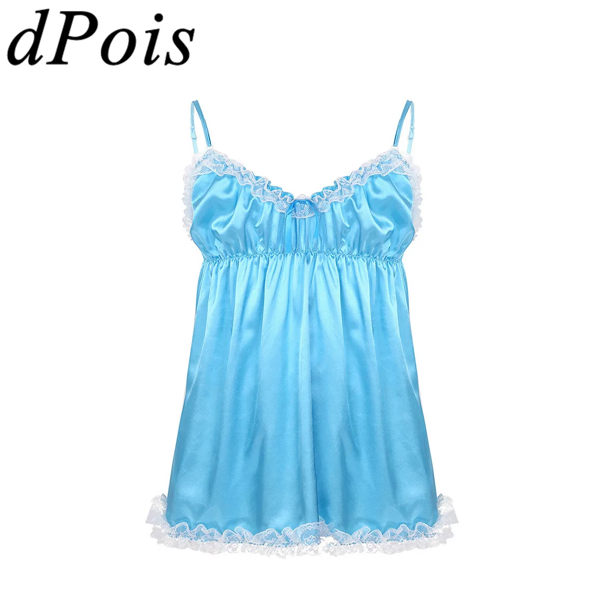 Мужская Ночная рубашка нижнее белье SISSY Необычные вечерние экзотические костюмы