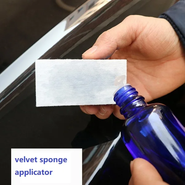 

10pcs/pack EVA with velvet 8*4*2cm nano ceramic coating sponges