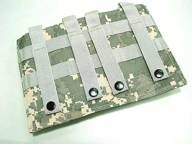 Охотничья Сумка Молл Камуфляжный Рюкзак Военная облегченная модульная система переноски снаряжения для страйкбола сумка Тройная M4 подсумок журналов Лесной камуфляж Чехол