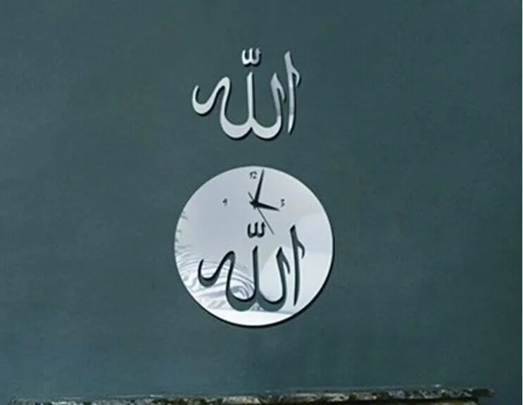 MEYA креативная модная наклейка с зеркальными часами 3D Зеркальная Наклейка|clock