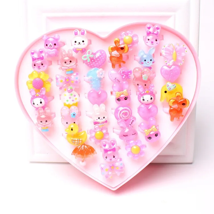 36 шт. Детские кольца на палец из смолы|Сувениры для вечеринок| |