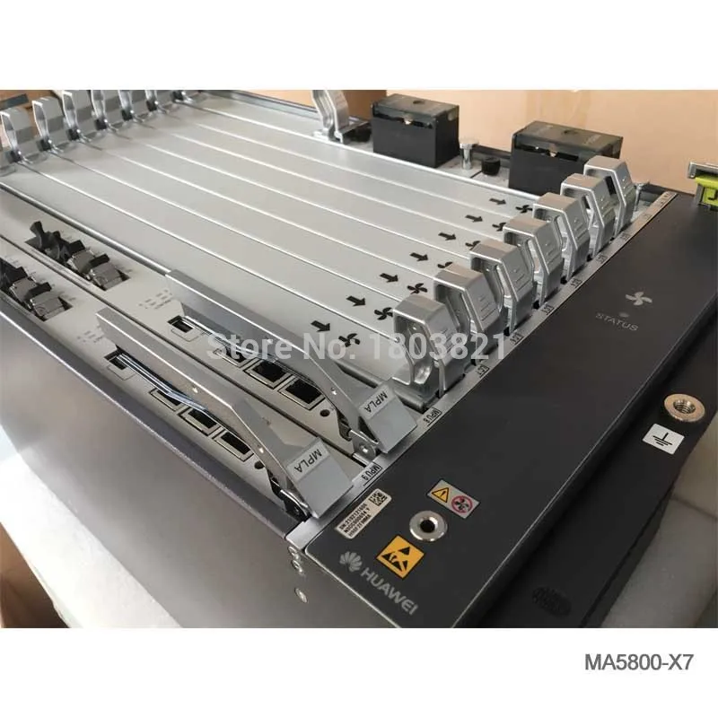 SmartAX MA5800T-X7 FTTH Оптический линейный терминал OLT 1*16GPHF с 2 * MPLA PILA источник питания