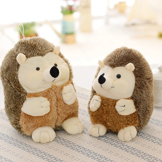 

Dropshipping New arrival small soft toy peluche stuffed hedgehog plush toy for kids children gifts