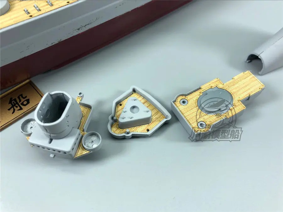 Деревянная колода в масштабе 1/350 для немецкого линкора трубача 80602 набор моделей