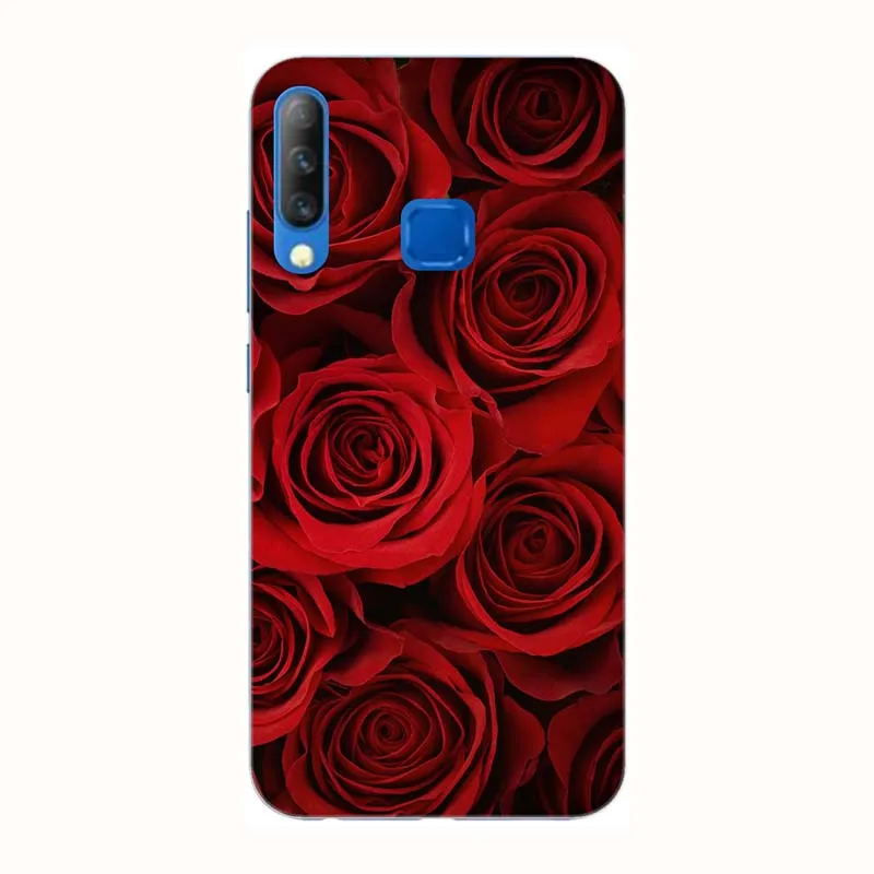 A194 Мягкий чехол для телефона Tecno Camon 11S 6," чехол из ТПУ с принтом Модный чехол с рисунком розы из мультфильма Fundas Para - Цвет: A194