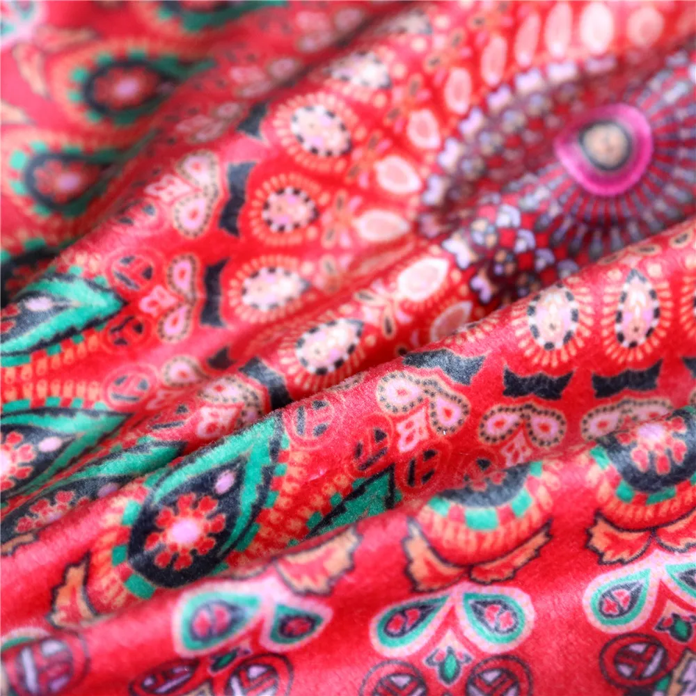 Постельное белье розетка круглая Мандала пол подушка чехол Чехол для подушки в