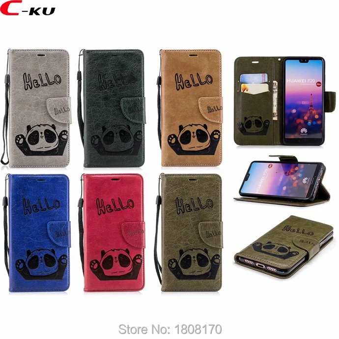 Кожаный чехол кошелек в стиле ретро для Huawei P20 Pro Honor 7A 7X Y9 Y7 Y5 2018 P Smart P9 Lite MINI Mate10 Mate20