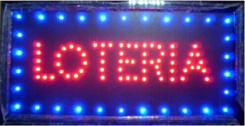 2017 Горячая продажа производство 10x19 дюймов полуоткрытый ультра яркий Запуск loteria