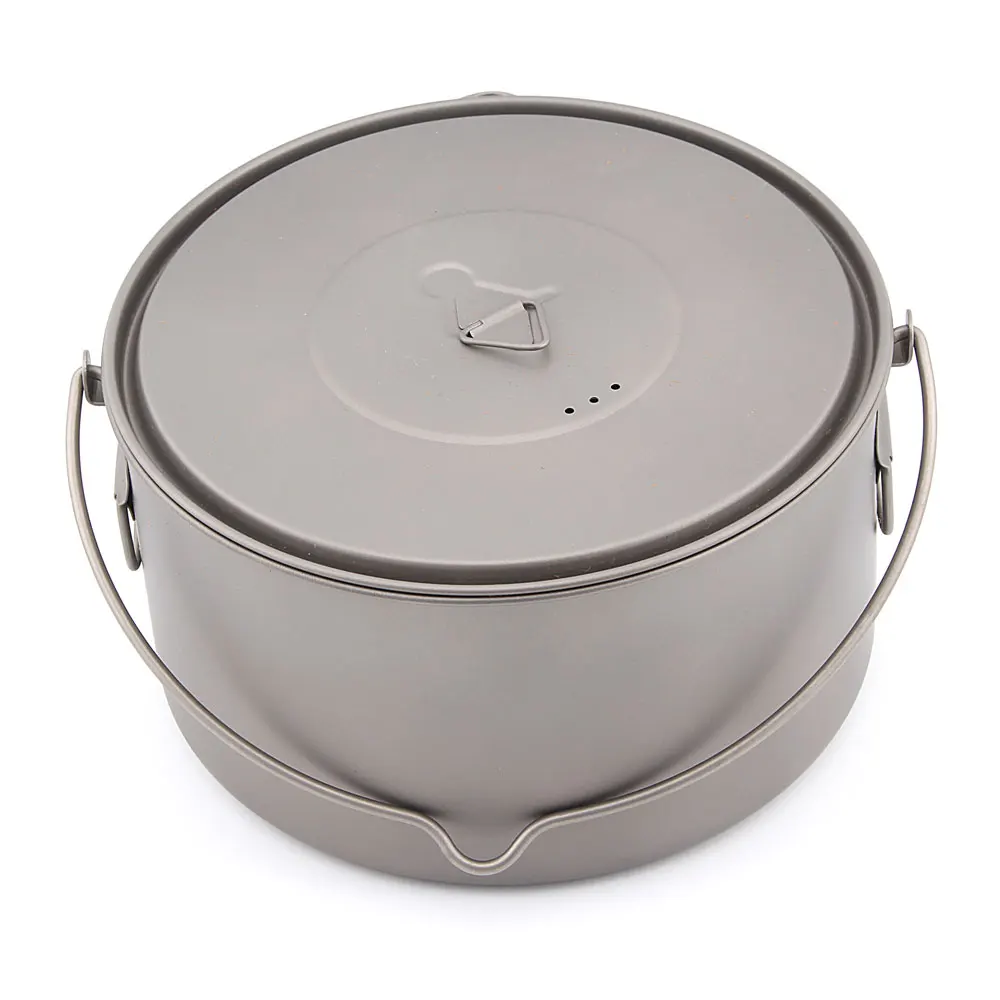 TOAKS POT 2000 BH Титан горшок с ручка в виде кольца Открытый Кемпинг кухонная посуда