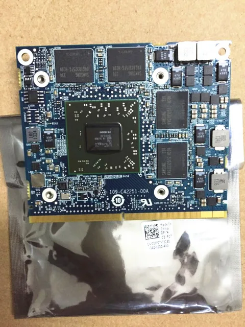 Чехол для графической карты D Dell Precision M4600 M4700 M4800 AMD ATI FirePro M4000 GDDR5 1 ГБ VGA | Компьютеры