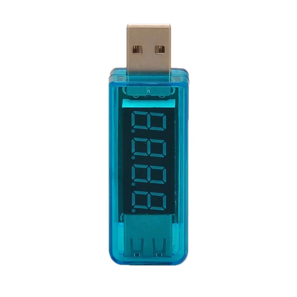 Новый KW-202 цифровой дисплей USB портативный тестер напряжения вольтметр батарея