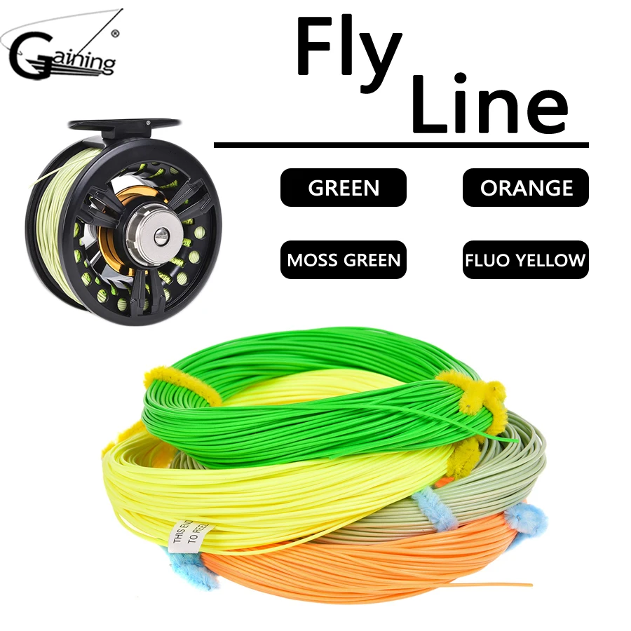 Gaining Shooting Tip 30M/100FT Floating Weight Forward for Fly Fishing 4 Colors Floating Fly Fishing Line